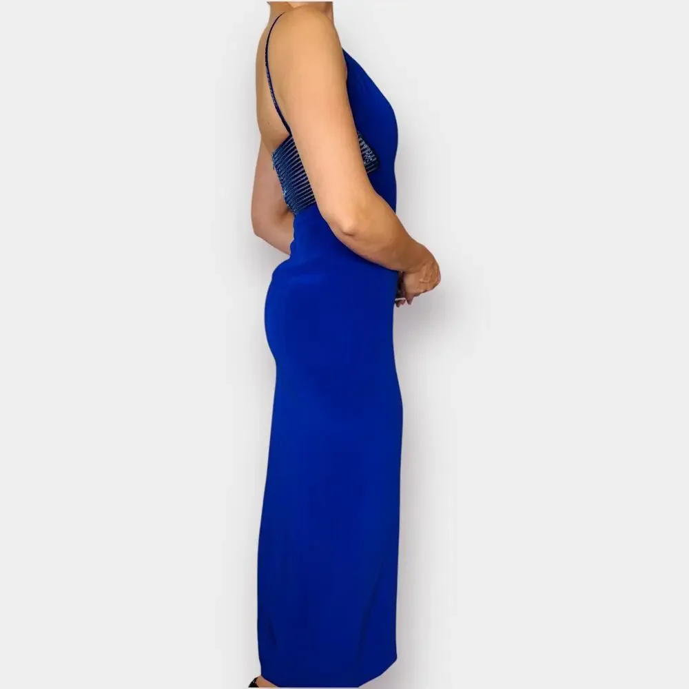 90s NiteLine‎ Blue Formal Dress